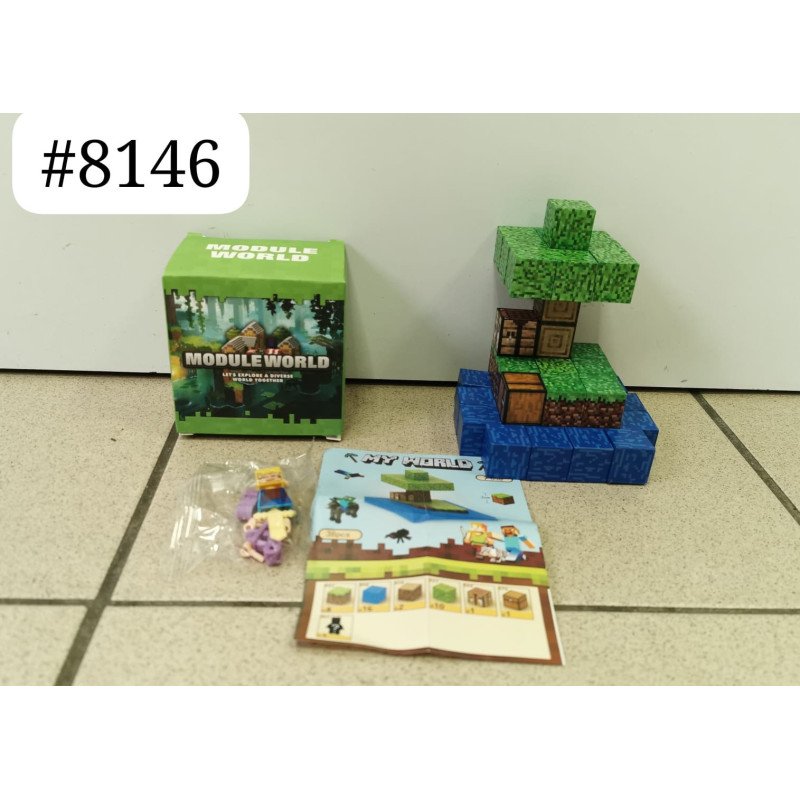 KLOCKI MAGNETYCZNY MINECRAFT KLOCKI MAGNETYCZNY MINECRAFT