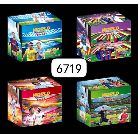 KARTY PIŁKARSKIE 36 SZSZETEK MEGA BOX 288 KART