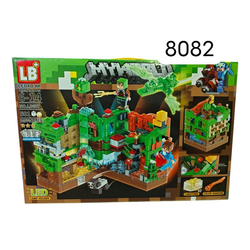KLOCKI 501PCS MY WORLD KLOCKI 501PCS MY WORLD