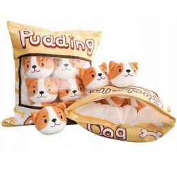 PODUSZKA PUDDING Z MASKOTKAMI DOO RZUCANIA PIESEK