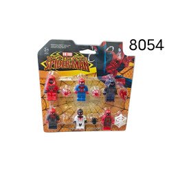 ZESTAW 6SZT FIGUREK ULTIMATE SPIDER MAN