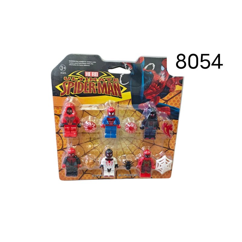 ZESTAW 6SZT FIGUREK ULTIMATE SPIDER MAN ZESTAW 6SZT FIGUREK ULTIMATE SPIDER MAN