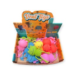 SQUISHY GNIOTEK ŻABA ŚWIECĄCE