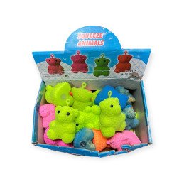 SQUISHY GNIOTEK ŻABA ŚWIECĄCE