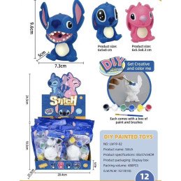 DIY MALOWANE ZABAWKI EDUKACYJNE STITCH