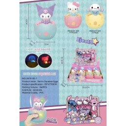 SQUISHY GNIOTEK POP-UP JAJKA SANRIO