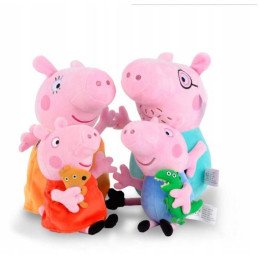 PLUSZOWA MASKOTKA ŚWINKA PEPPA 25CM