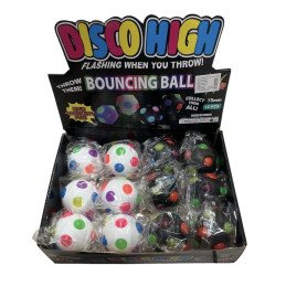 ZABAWKA PIŁKI ŚWIECĄCE BOUNCING BALL FLASHING