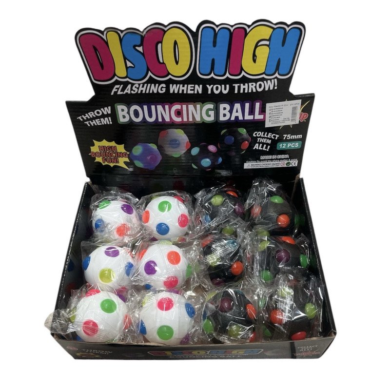 ZABAWKA PIŁKI ŚWIECĄCE BOUNCING BALL FLASHING ZABAWKA PIŁKI ŚWIECĄCE BOUNCING BALL FLASHING