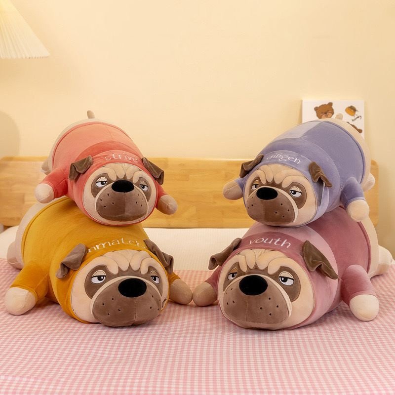 PODUSZKA MASKOTKA PIESEK PITBULL 35CM PODUSZKA MASKOTKA PIESEK PITBULL 35CM