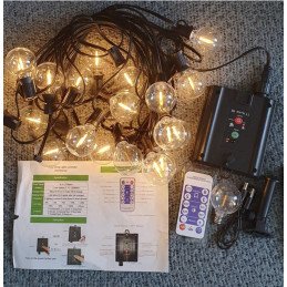GIRLANDIA ŁADUJE Z SOLARNY I KABEL 5METR 10LED