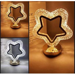 LAMPA Z 3 KOLOR ŚWIATŁO ŁADOWANIE NA USB
