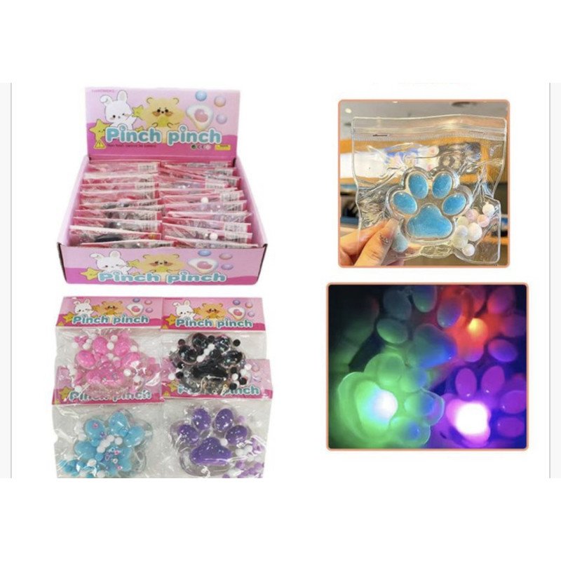SQUISHY GNIOTEK ŁAPKI ŚWIECĄCE SQUISHY GNIOTEK ŁAPKI ŚWIECĄCE