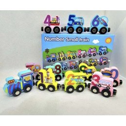 DREWNIANA TRAFFIC MAGNETIC NUMBER SMALL TRAIN