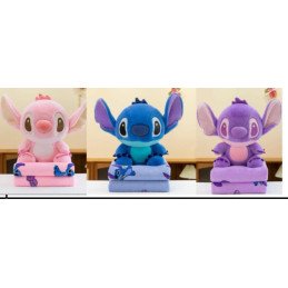 PLUSZOWA MASKOTKA STITCH Z KOCEM 50CM