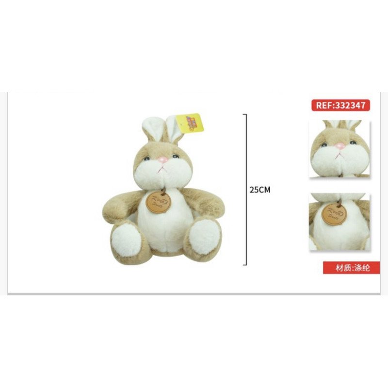 PLUSZOWA MASKOTKA KRÓLIK 25CM PLUSZOWA MASKOTKA KRÓLIK 25CM
