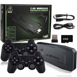 GRA KONSOLA RETRO + 2 PADY BEZPRZEWODOWA