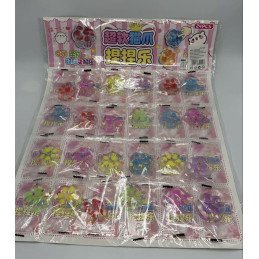 ZESTAW 24SZT SQUISHY GNIOTEK ŁAPKI