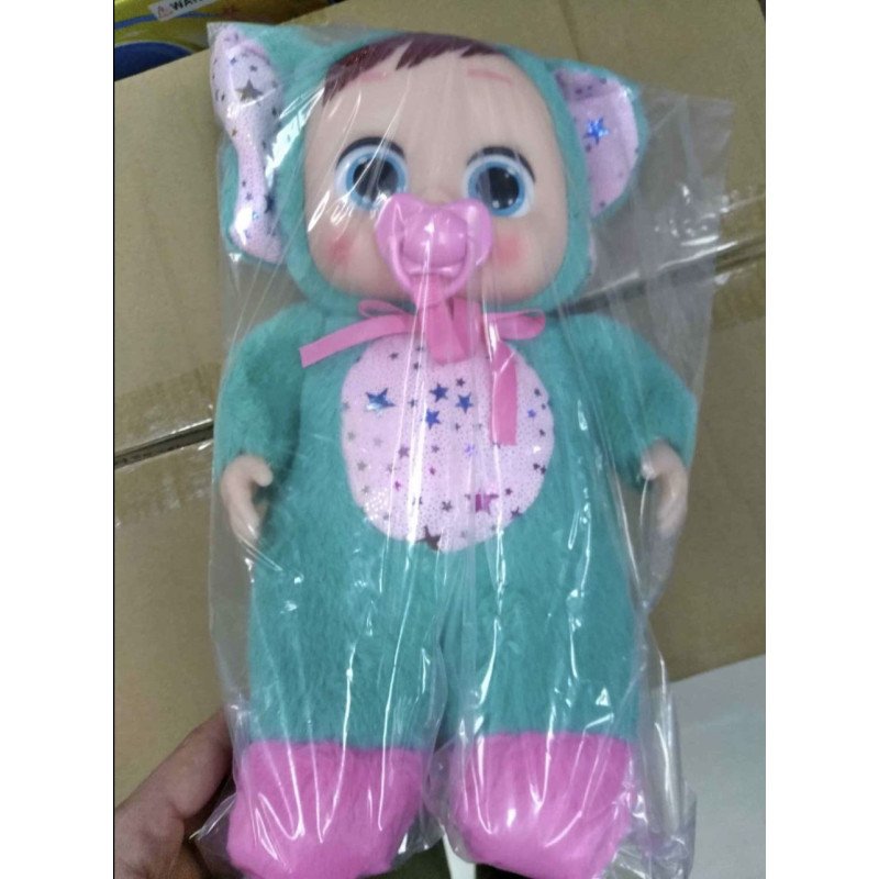 PLUSZOWA LALKA CRY BABIES Z DŹWIĘKIEM PLUSZOWA LALKA CRY BABIES Z DŹWIĘKIEM