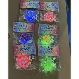 SQUISHY GNIOTEK ŁAPKI ŚWIECĄCE