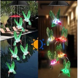 GIRLANDA ŚWIETLNA LAMPKI SOLARNE OGRODOWE LAMPA