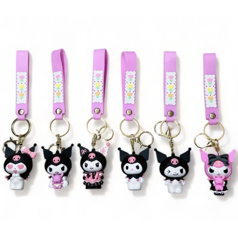 BRELOK GUMOWY KUROMI BRELOK GUMOWY KUROMI