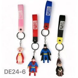 BRELOK GUMOWY SUPERMAN, BATMAN