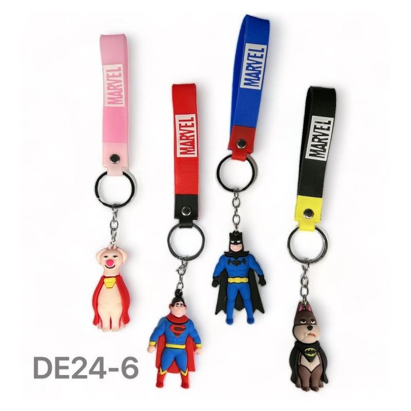 BRELOK GUMOWY SUPERMAN, BATMAN BRELOK GUMOWY SUPERMAN, BATMAN