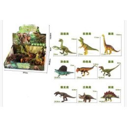 FIGURKI GUMOWE DINOZAURY
