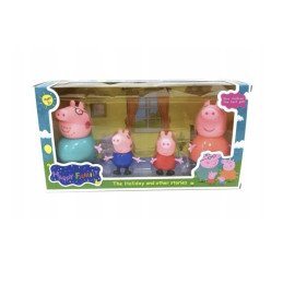 ZESTAW 4SZT FIGURKI ŚWINKA PEPPA