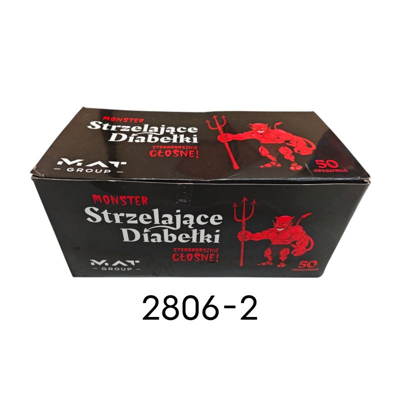 DIABEŁKI STRZELAJĄCE DUŻE DIABEŁKI STRZELAJĄCE DUŻE