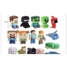 PLUSZOWA MASKOTKA MINECRAFT 20CM