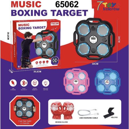 BOKSERSKA TARCZA TRENINGOWA MUSIC BLUETOOTH BOXING