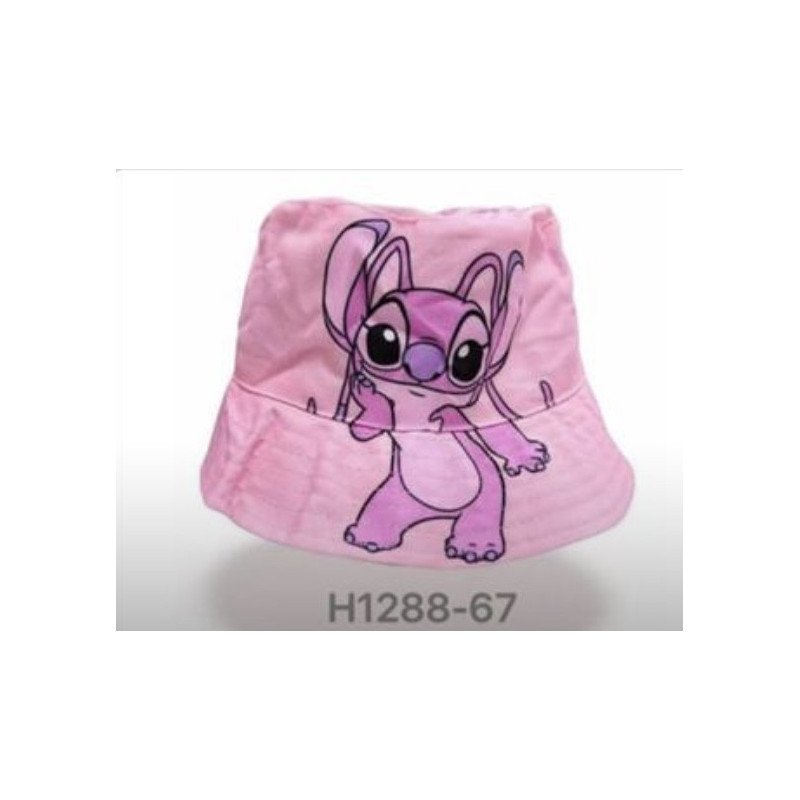 KAPELUSZ CZAPKA STITCH RÓŻOWA KAPELUSZ CZAPKA STITCH RÓŻOWA