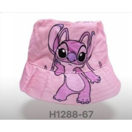 KAPELUSZ CZAPKA STITCH RÓŻOWA