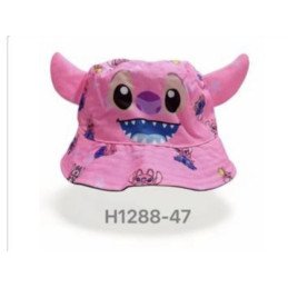 KAPELUSZ CZAPKA STITCH RÓŻOWA