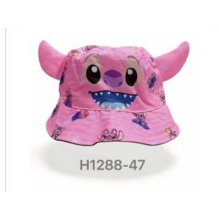 KAPELUSZ CZAPKA STITCH RÓŻOWA
