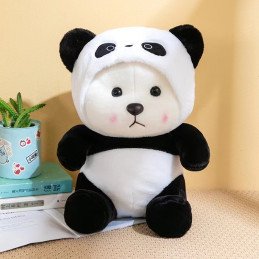 PODUSZKA MASKOTKA MIŚ PANDA Z KOCEM