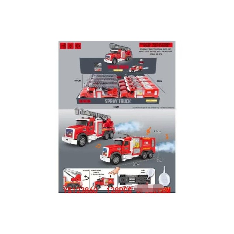 AUTA SPRAY TRUCK RESCUE FIRE AUTA SPRAY TRUCK RESCUE FIRE