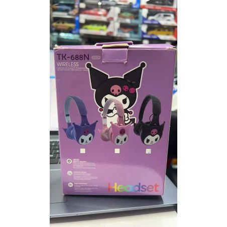SŁUCHAWKI BEZPRZEWODOWE LED KUROMI