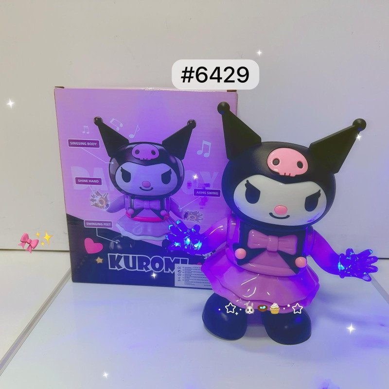 KUROMI ROBOT TAŃCUJĄCY I ŚWIECĄCY KUROMI ROBOT TAŃCUJĄCY I ŚWIECĄCY