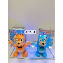 BLUEY ROBOT TAŃCUJĄCY I ŚWIECĄCY