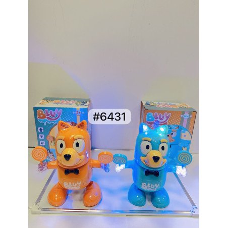 BLUEY ROBOT TAŃCUJĄCY I ŚWIECĄCY
