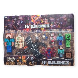 DUŻA ZESTAW FIGUREK MINECRAFT
