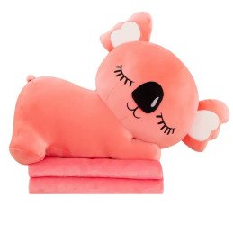 PODUSZKA MASKOTKA KOALA Z KOCEM