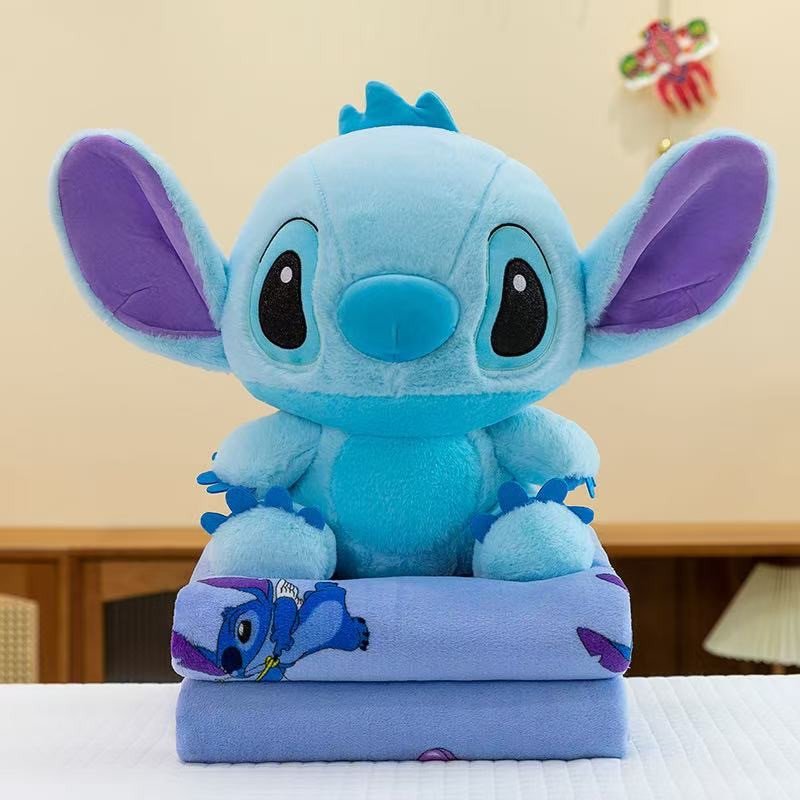 PODUSZKA MASKOTKA STITCH Z KOCEM PODUSZKA MASKOTKA STITCH Z KOCEM