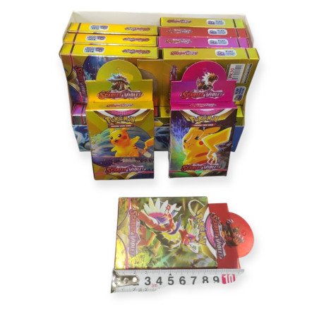 POKEMON KARTY KOLEKCJONERSKIE 30 KART SCARLET & VIOLET