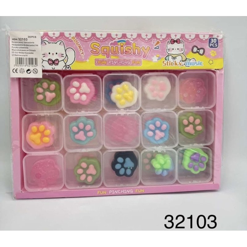 SQUISHY GNIOTEK MINI ŁAPKI SQUISHY GNIOTEK MINI ŁAPKI