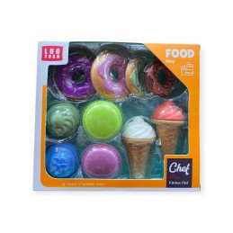 ZESTAW DONUS, ICEARM Z ARTYKUŁAMI SPOŻYWCZYMI FAST FOOD