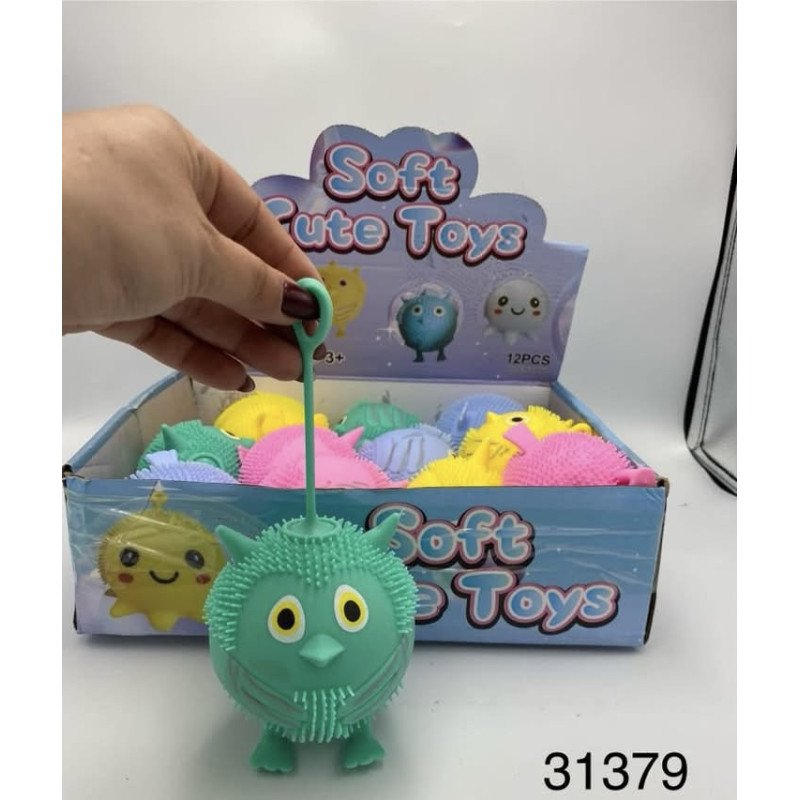 SQUISHY GNIOTEK PIŁKI MONSTER LED SQUISHY GNIOTEK PIŁKI MONSTER LED